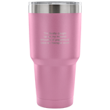 Therapist Gift - Therapist Vacuum Tumbler - Funny Therapist Gifts - Psychologist Gift - Said No Therapist Ever