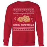 Custom Order - Ugly Christmas Sweater - Merry Cheesemas