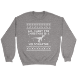 Velociraptor Ugly Sweater - custom request