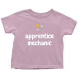 Cute Toddler Shirt- Mechanic Toddler Tee - Apprentice Mechanic - Birthday Gift