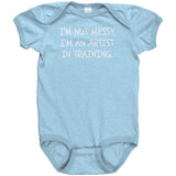 Funny Artist Baby One-piece - Art Teacher Baby Gift - Artist Baby Bodysuit - Artist In Training