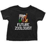 Zoologist Toddler Shirt - Zoology Toddler Tee - Future Zoologist - Birthday Gift - All Cotton