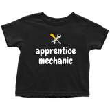 Cute Toddler Shirt- Mechanic Toddler Tee - Apprentice Mechanic - Birthday Gift