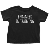 Cute Engineer Toddler Shirt - Engineer Toddler - Engineer In Training - Birthday Gift
