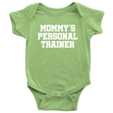 Personal Trainer Baby Bodysuit - Mommy's Personal Trainer - Cute Baby Shirt - Fitness instructor Baby - Baby Shower Gift - All Cotton
