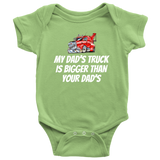Wrecker Driver Baby Shirt - Tow Truck Baby One-piece - My Daddy's Truck - Baby Shower Or First Birthday - Many Sizes And Colors