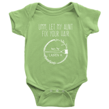 Custom Order - Let My Aunt Fix Your Hair With Logo