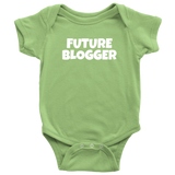 Blogging Baby Bodysuit - Blogger Baby One-piece - Gift For Blogger's Baby - Future Blogger - Many Sizes And Colors