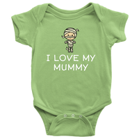 Halloween Baby Bodysuit - Creepy Baby One-piece - Spooky Baby Shirt - Mummy Baby Shirt - Halloween Baby Gift - I Love My Mummy