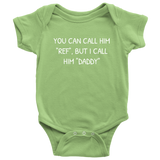 Referee Baby One-piece - Referee Baby Shirt - Referee Baby Gift - I Call Him Daddy - Baby Shower Gift - Many Sizes And Colors