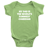 Comedian Baby Bodysuit - Stand Up Comedian Baby One-piece - World's Funniest Comedian - Baby Shower Gift Idea