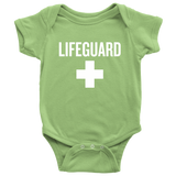 Funny Baby One-piece - Cute Baby Bodysuit - Lifeguard Baby Shirt - Many Sizes and Colors Available - Baby Shower, First Birthday - Lifeguard