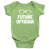 Cute Optician Baby One-piece - Optician Baby Bodysuit - Future Optician - Baby Shower or First Birthday - Many Sizes and Colors