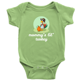 Cute Thanksgiving Baby Bodysuit - Thanksgiving Baby One-piece - Mommy's Lil' Turkey - Many Sizes And Colors