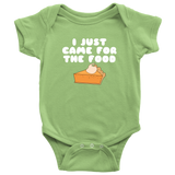 Funny Thanksgiving Baby Bodysuit - I Just Came For The Food - Thanksgiving Baby One-piece - Cute Thanksgiving Baby Gift