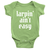 Funny Baby One-piece - LARP Baby Shirt - Larping Baby Bodysuit - Larpin Ain't Easy - Baby Gift Idea - Many Sizes And Colors - All Cotton