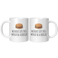 Speech Language Pathologist Gift - Funny Speech Therapist Mug - SLP Coffee Mug - This Would Be a Booger 11oz