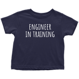 Cute Engineer Toddler Shirt - Engineer Toddler - Engineer In Training - Birthday Gift