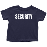 Cute Toddler Shirt - Adorable Toddler Tee - Security Guard - Birthday Gift