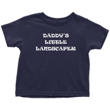 Landscaper Toddler Shirt - Landscaper Toddler Tee - Landscaping - Birthday Gift - Daddy's Little Landscaper - All Cotton