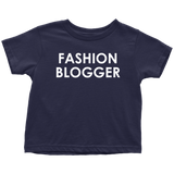 Blogging Toddler Shirt - Blogger Toddler Tee - Fashion Blogger - Birthday Gift For Future Fashion Blogger - Many Sizes And Colors - Cotton