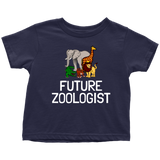 Zoologist Toddler Shirt - Zoology Toddler Tee - Future Zoologist - Birthday Gift - All Cotton