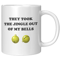Vasectomy Mug - Funny Vasectomy Gift - Get Well Gift for Vasectomy - They Took The Jingle - 11oz