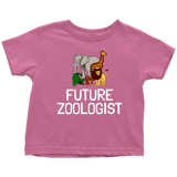 Zoologist Toddler Shirt - Zoology Toddler Tee - Future Zoologist - Birthday Gift - All Cotton