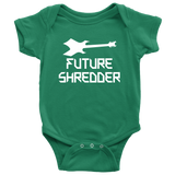 Guitarist Baby One-piece - Electric Guitar Baby Bodysuit - Future Shredder - Cute Baby Shirt - Many Sizes And Colors Available