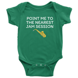 Saxophone Baby Shirt - Saxophone Player Baby One-piece - Nearest Jam Session - Saxophone Baby Gift Idea - Many Sizes And Colors