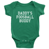 Foosball Baby Bodysuit - Foosball Baby Shirt - Daddy's Foosball Buddy - Table Soccer Bodysuit - Many Sizes And Colors