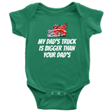 Wrecker Driver Baby Shirt - Tow Truck Baby One-piece - My Daddy's Truck - Baby Shower Or First Birthday - Many Sizes And Colors
