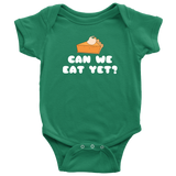 Funny Thanksgiving Baby Bodysuit - Can We Eat Yet - Thanksgiving Baby One-piece - Cute Thanksgiving Baby Gift