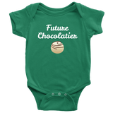 Chocolatier Baby One-piece - Chocolatier Baby Gift - Future Chocolatier - Many Sizes And Colors - Baby Shower or Birthday