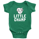 Cute Boxing Baby Bodysuit - Boxing Baby One-piece - Boxer Baby Gift - Little Champ - Baby Shower or First Birthday Gift