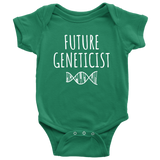 Genetics Baby Shirt - Geneticist Baby One-piece - Future Geneticist - Baby Shower or First Birthday - Many Sizes And Colors