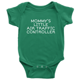 Air Traffic Controller Baby One-piece - Mommy's Little Air Traffic Controller - Baby Bodysuit - Many Sizes And Colors - All Cotton