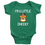 Cute Hamster Baby Bodysuit - Hamster Baby One-piece - I'm A Little Cheeky - Baby Shower Or First Birthday - Many Sizes And Colors