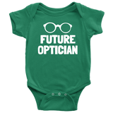 Cute Optician Baby One-piece - Optician Baby Bodysuit - Future Optician - Baby Shower or First Birthday - Many Sizes and Colors