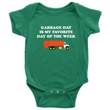 Garbage Truck Baby One-piece - Trash Truck Baby Bodysuit - Garbage Truck Driver Baby Gift - Garbage Day - Many Sizes And Colors