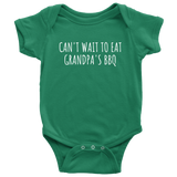 Barbecue Baby One-piece - Grilling Baby Shirt - BBQ Baby Shower Gift - Grandpa's BBQ - Many Sizes And Colors