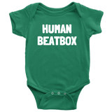 Beatboxing Baby One-piece - Beat Boxing Baby Shirt - Human Beatbox - Baby Shower or First Birthday - Many Sizes And Colors - All Cotton