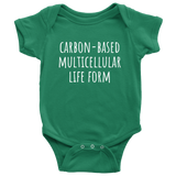 Funny Biology Baby Shirt - Biologist Baby One-piece - Biology Teacher Baby Bodysuit - Carbon-based - Baby Gift Idea - Many Sizes and Colors
