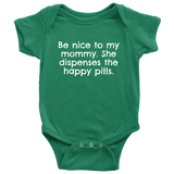 Funny Pharmacist Baby Shirt - Pharmacy Baby One-piece - Pharmacy Technician Baby - Many Sizes And Colors - Happy Pills