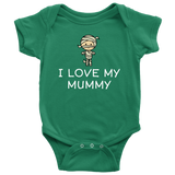 Halloween Baby Bodysuit - Creepy Baby One-piece - Spooky Baby Shirt - Mummy Baby Shirt - Halloween Baby Gift - I Love My Mummy