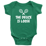 Funny Tennis Baby One-piece - Tennis Baby Bodysuit - Tennis Player Baby Gift - Many Sizes And Colors Available