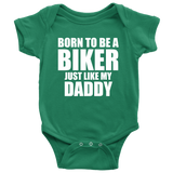 Funny Biker Baby Shirt - Biker Baby One-piece - Born To Be a Biker - Biker's Baby Gift - Many Sizes And Colors