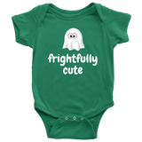 Cute Halloween Baby Shirt - Halloween Baby One-piece - Spooky Baby Bodysuit - Frightfully Cute - Halloween Baby Gift - All Cotton