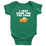 Funny Thanksgiving Baby Bodysuit - I Just Came For The Food - Thanksgiving Baby One-piece - Cute Thanksgiving Baby Gift