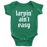 Funny Baby One-piece - LARP Baby Shirt - Larping Baby Bodysuit - Larpin Ain't Easy - Baby Gift Idea - Many Sizes And Colors - All Cotton